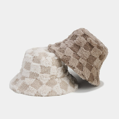 Plüsch Bucket Hat