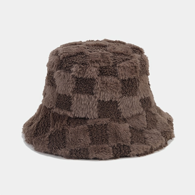 Plüsch Bucket Hat